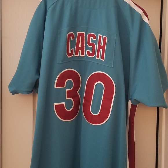 Vintage Philadelphia Phillies Dave Cash Jersey, never worn, new without tags - Picture 2 of 2